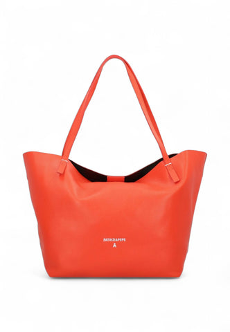 PATRIZIA PEPE Borsa Shopper Donna Arancione 2B0130L148-PE25-R858