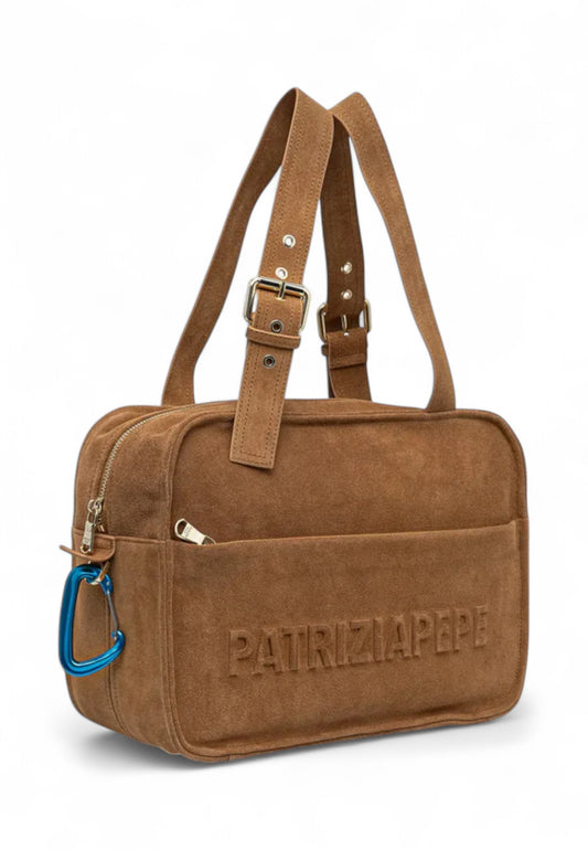 PATRIZIA PEPE Borsa a mano Donna Marrone 2B0125L152P-PE25-B768
