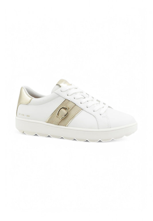 GEOX Sneakers Donna Bianco Oro D46WEA85-PE25-C1ZH6