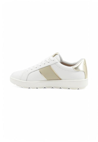 GEOX Sneakers Donna Bianco Oro D46WEA85-PE25-C1ZH6