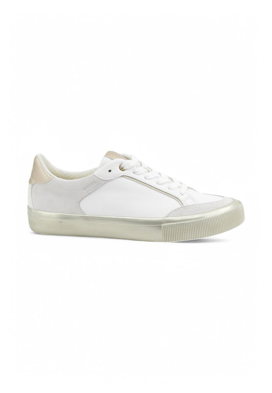 GEOX Sneakers Donna Bianco Oro D550UC8554-PE25-C1327