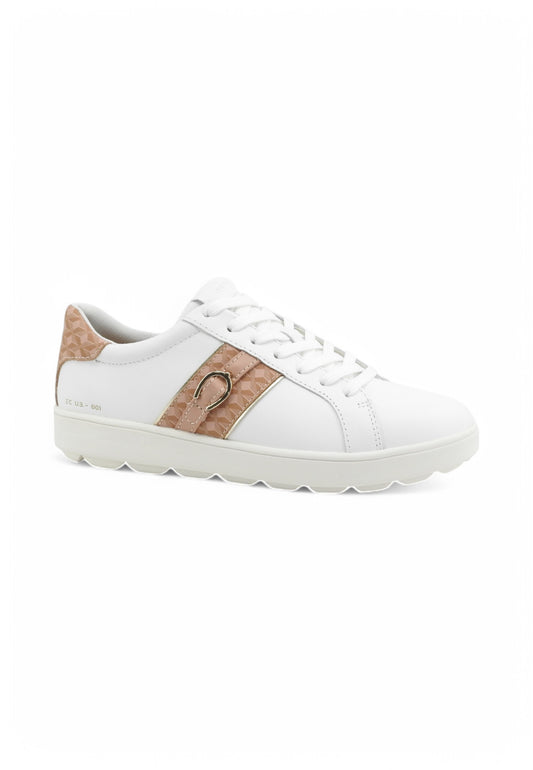 GEOX Sneakers Donna Bianco Rosa D46WEA8504-PE25-C1Z8Z