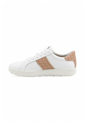 GEOX Sneakers Donna Bianco Rosa D46WEA8504-PE25-C1Z8Z