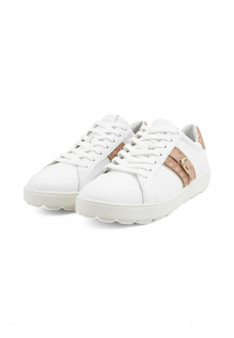 GEOX Sneakers Donna Bianco Rosa D46WEA8504-PE25-C1Z8Z