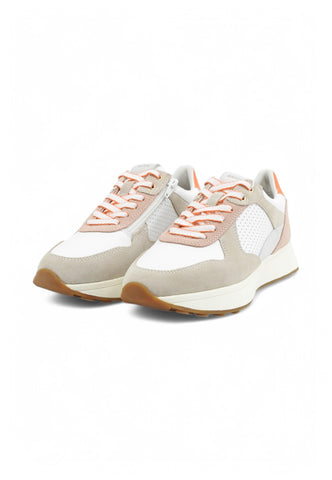 GEOX Sneakers Donna Bianco Rosa Grigio D46MDA8522-PE25-C1ZH6