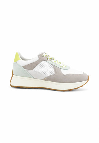 GEOX Sneakers Donna Bianco Verde Grigio D46MDA8522-PE25-C0284
