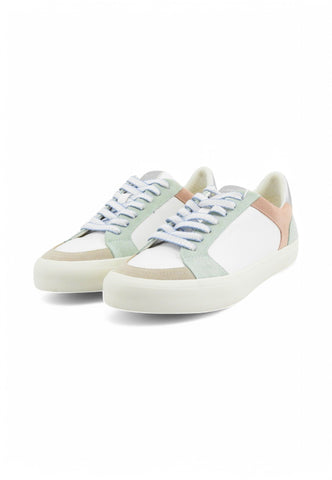 GEOX Sneakers Donna Bianco Verde Rosa D550UE022BC-PE25-C3Z1Z