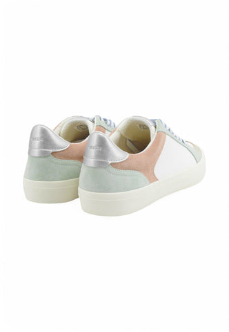 GEOX Sneakers Donna Bianco Verde Rosa D550UE022BC-PE25-C3Z1Z