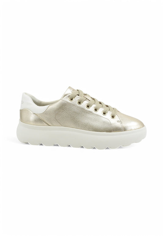 GEOX Sneakers Donna Oro Bianco D45TCC0BVBC-PE25-C2X1R