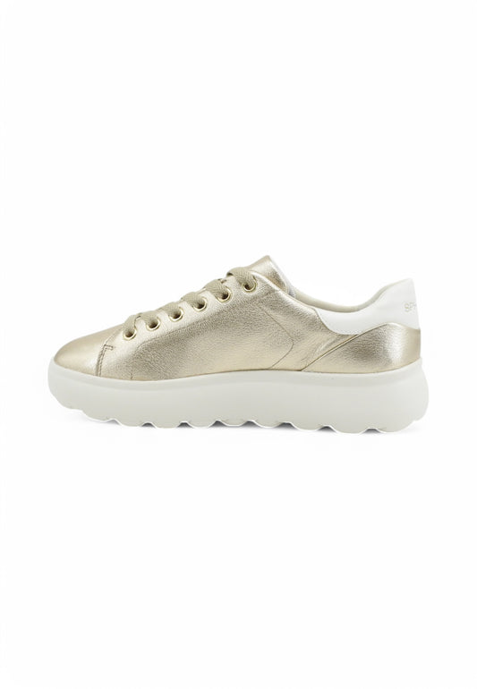 GEOX Sneakers Donna Oro Bianco D45TCC0BVBC-PE25-C2X1R