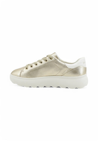 GEOX Sneakers Donna Oro Bianco D45TCC0BVBC-PE25-C2X1R