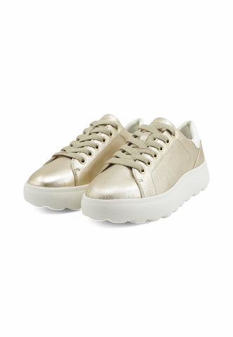 GEOX Sneakers Donna Oro Bianco D45TCC0BVBC-PE25-C2X1R