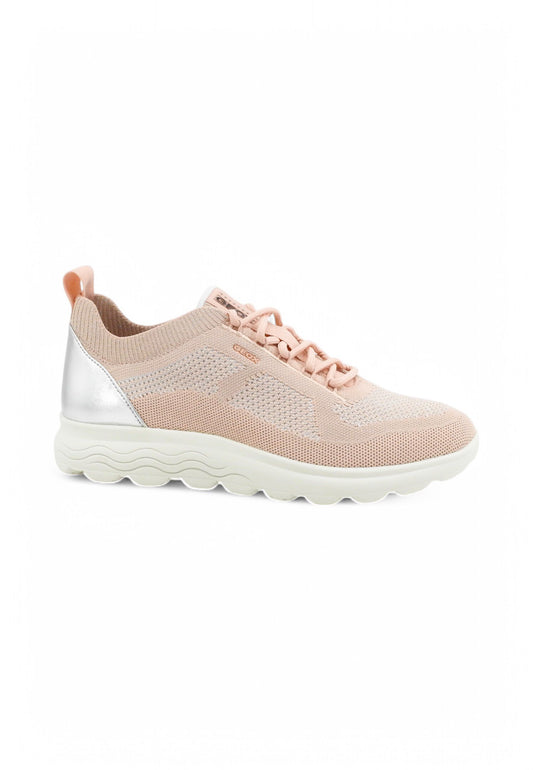 GEOX Sneakers Donna Rosa Argento Glitter D55NUE09TBN-PE25-C8Z1W