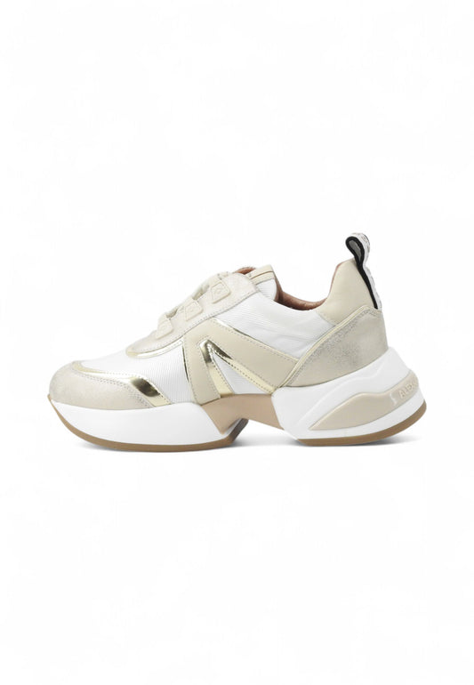 ALEXANDER SMITH Sneakers Donna Bianco Oro ASBBMBW-1167-WGD-PE25