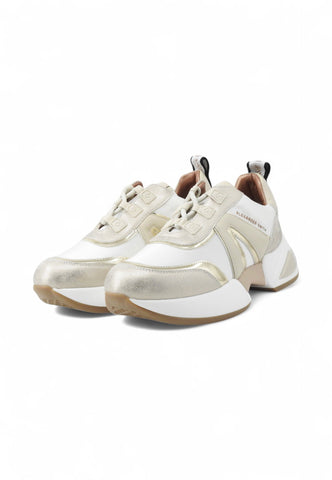 ALEXANDER SMITH Sneakers Donna Bianco Oro ASBBMBW-1167-WGD-PE25
