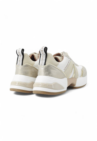 ALEXANDER SMITH Sneakers Donna Bianco Oro ASBBMBW-1167-WGD-PE25