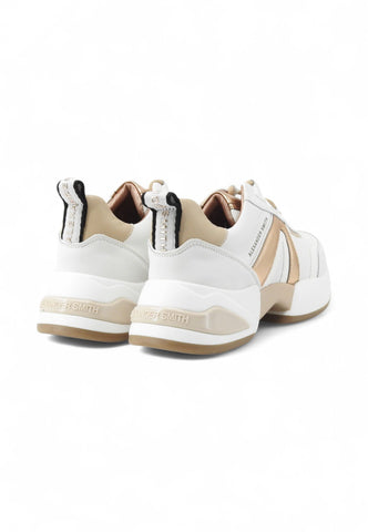 ALEXANDER SMITH Sneakers Donna Bianco Rosa ASBBMBW-1148-WCP-PE25