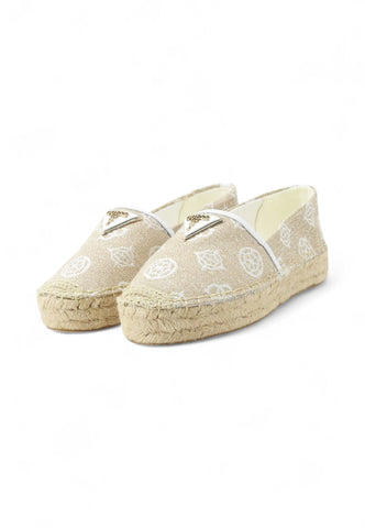 GUESS Mocassini Donna Beige Bianco FLJDNNFAL14-PE25-NATWH