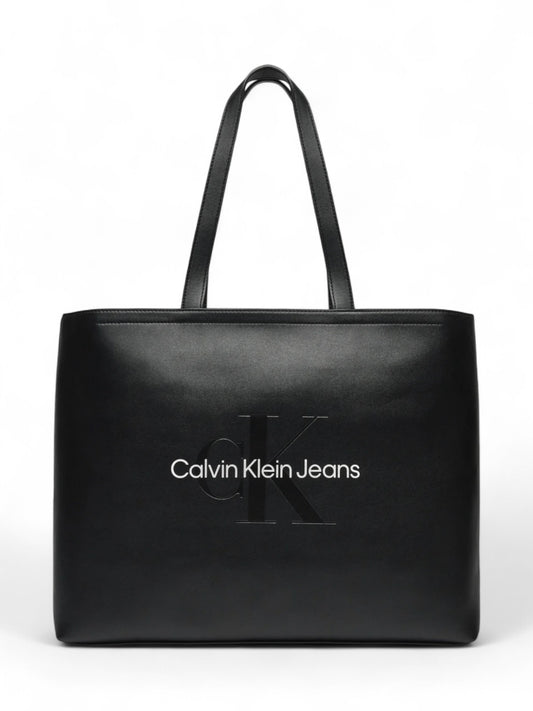 CALVIN KLEIN Borsa Shopper Donna Nero K60K612222-01R-PE25