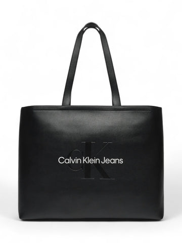 CALVIN KLEIN Borsa Shopper Donna Nero K60K612222-01R-PE25