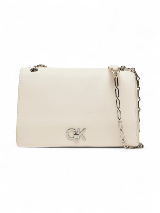 CALVIN KLEIN Borsa Tracolla Donna Bianco K60K612810-YAO-PE25