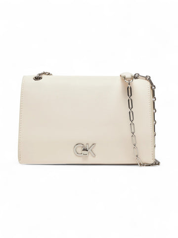 CALVIN KLEIN Borsa Tracolla Donna Bianco K60K612810-YAO-PE25
