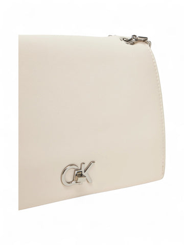 CALVIN KLEIN Borsa Tracolla Donna Bianco K60K612810-YAO-PE25