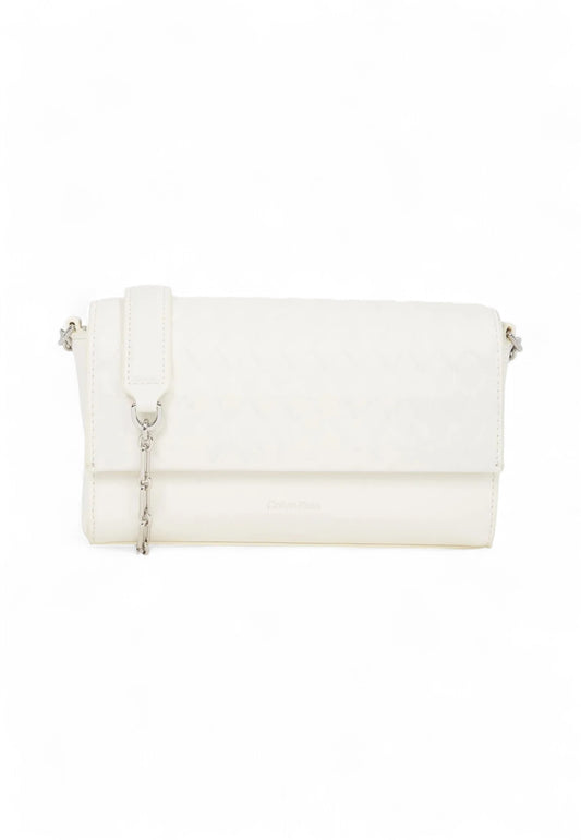CALVIN KLEIN Borsa Tracolla Donna Bianco K60K612995-67U-PE25