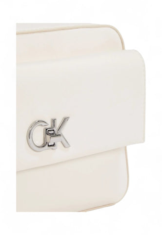CALVIN KLEIN Borsa Tracolla Donna Bianco K60K613089-YAO-PE25