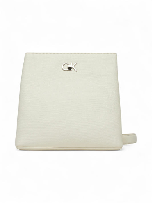 CALVIN KLEIN Borsa Tracolla Donna Bianco K60K613179-67U-PE25