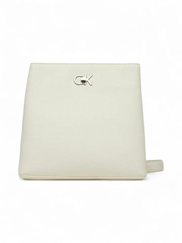 CALVIN KLEIN Borsa Tracolla Donna Bianco K60K613179-67U-PE25