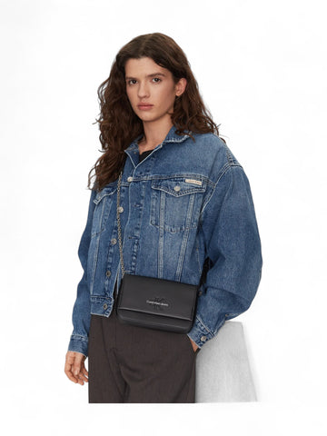 CALVIN KLEIN Borsa Tracolla Donna Nero K60K612375-01R-PE25