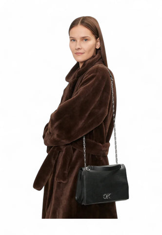 CALVIN KLEIN Borsa Tracolla Donna Nero K60K612810-BEH-PE25