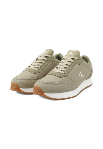 CALVIN KLEIN Sneakers Uomo Verde Bianco YM0YM012170H7-PE25