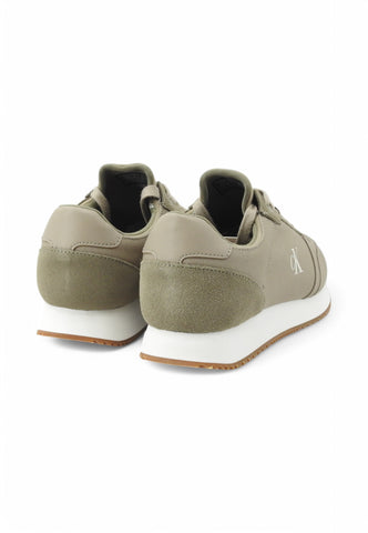 CALVIN KLEIN Sneakers Uomo Verde Bianco YM0YM012170H7-PE25