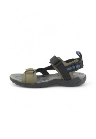 GEOX Sandali Uomo Verde Nero U4550B011EK-PE25-C3009