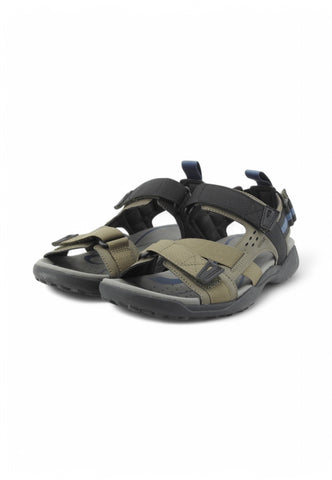 GEOX Sandali Uomo Verde Nero U4550B011EK-PE25-C3009