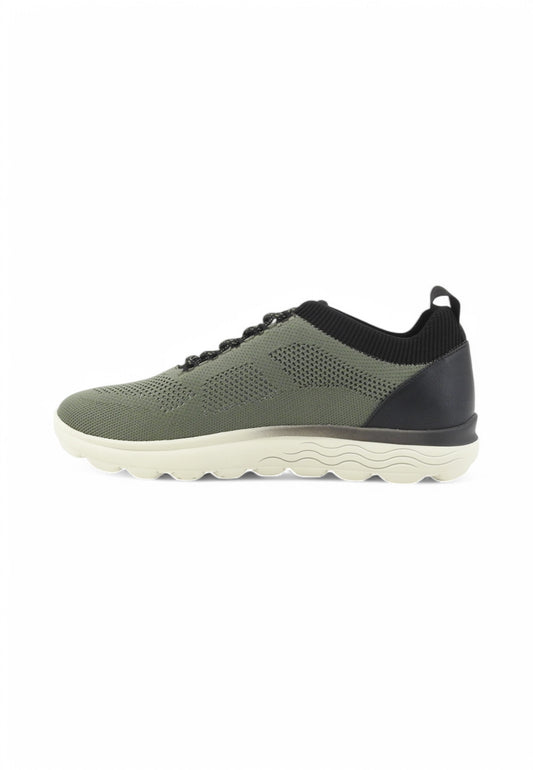 GEOX Sneakers Uomo Verde Nero U55BYE0009T-PE25-C0450