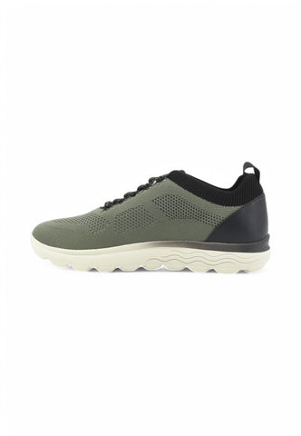 GEOX Sneakers Uomo Verde Nero U55BYE0009T-PE25-C0450