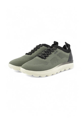 GEOX Sneakers Uomo Verde Nero U55BYE0009T-PE25-C0450