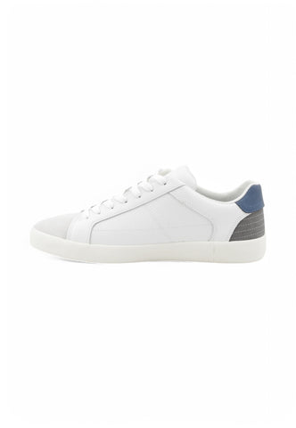 GEOX Sneakers Uomo Bianco Grigio Blu U55BUA09B22-PE25-C0006