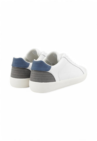 GEOX Sneakers Uomo Bianco Grigio Blu U55BUA09B22-PE25-C0006