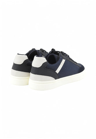 GEOX Sneakers Uomo Blu Bianco U55LDB0NBEK-PE25-C4002