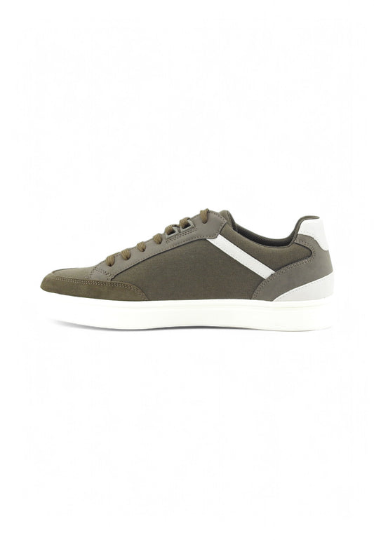 GEOX Sneakers Uomo Verde Bianco U55LDB0NBEK-PE25-C3391