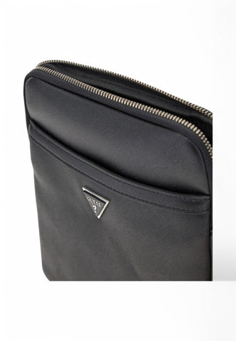 GUESS Borsa Tracolla Uomo Nero HMECSAP3123-PE25-BLA