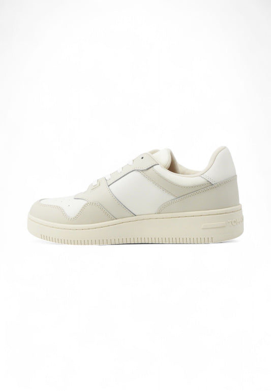 TOMMY HILFIGER Sneakers Uomo Bianco Grigio EM0EM01395YBI-PE25