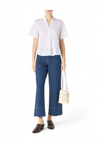EMME MARELLA Blusa Donna Bianco STIMA-PE25-001