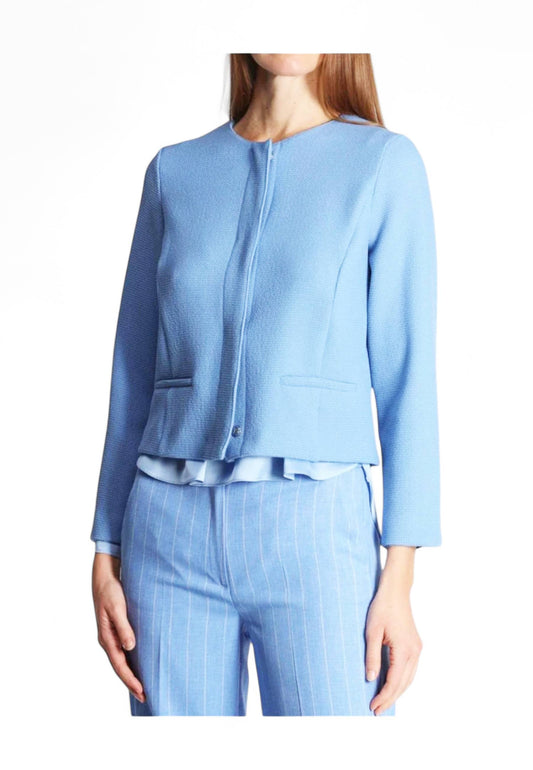 EMME MARELLA Giacca Donna Azzurro VANIA-PE25-005