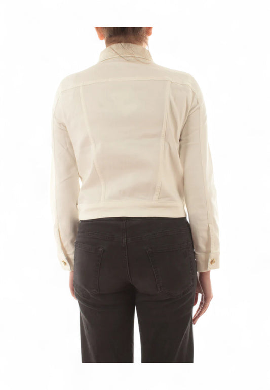 EMME MARELLA Giacca Jeans Donna Beige ERIDANI-PE25-002