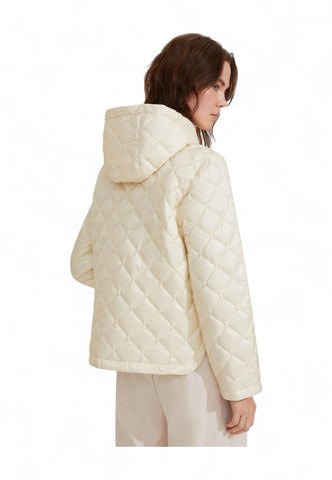 EMME MARELLA Giubbino Donna Bianco FLEUR-PE25-001